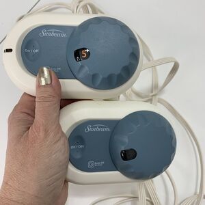 Sunbeam T38-H2-D / K85KQP DUAL Heating Electric Blanket 4Prong Controller Tested